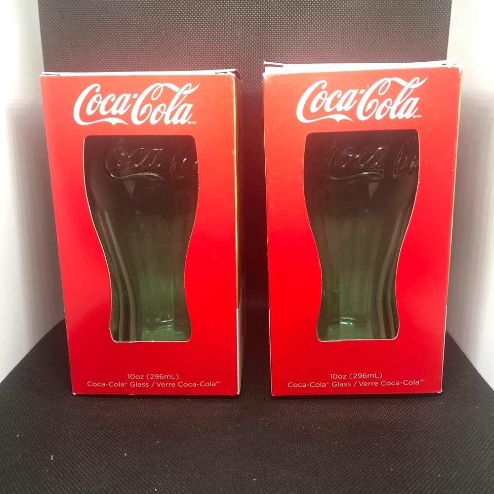 Coca-Cola Glass Pair